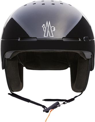 Moncler Moncler Logo Ski Helmet, Unisex, Black, Size: L