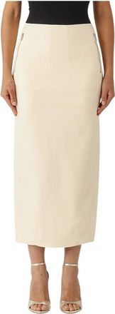 Maison Margiela Mujer, Faldas, Beige, Talla: M