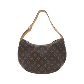 Louis Vuitton Pre-owned Monogram Croissant Schoudertas - Dames - Pre-owned - Bruin - Maat: ONE Size