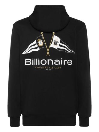 Billionaire Boys Club Hoodie met logoprint - Zwart