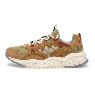 Flower Mountain Sneakers, male, Brown, Size: 10 US Yamabushi Man Sneakers