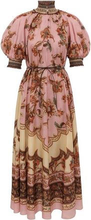 Zimmermann Pink Floral Maxi Dress