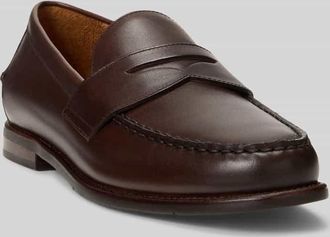 Polo Ralph Lauren Loafer aus echtem Leder in Dunkelbraun, Gr&ouml;&szlig;e 41