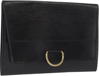 Louis Vuitton Pre-owned Clutches, female, Black, Size: ONE SIZE Pre-owned Vintage Clutch