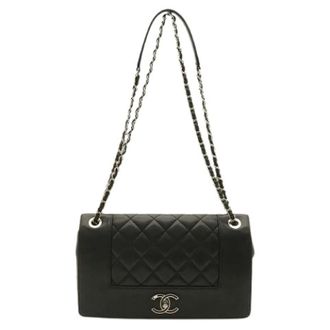 Chanel Pre-owned Vintage Shoulder Bag - Dames - Pre-owned - Zwart - Maat: ONE Size Leer