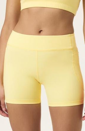 Fila x Hailey Sports Pocket Bike Shorts in Popcorn at Nordstrom Rack, Size Medium