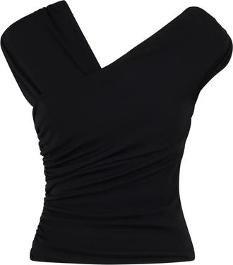 Andamane Mouwloze Top - Dames - Tops zonder mouwen - Zwart - L - Tops