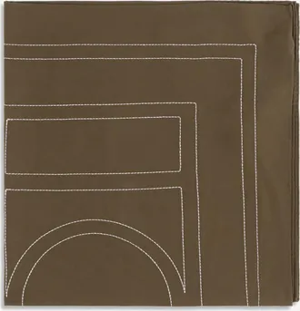 Toteme Foulard in seta con ricamo Woman UNI
