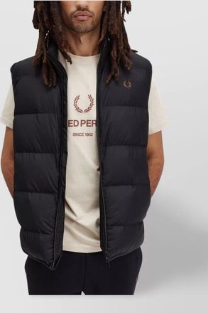Fred Perry high neck sleeveless padded t-shirt