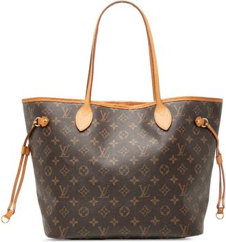 Louis Vuitton 2018 Monogram Neverfull MM tote bag - Brown