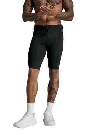 2XU Aero Mesh Compression Shorts in Black/silver Reflective at Nordstrom, Size Xx-Large