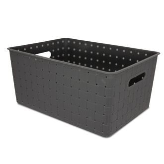 Lewis's Storage Basket - Grey - Extra Large | TJ Hughes