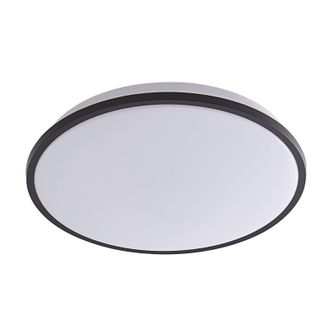 Lindby Swaran En Negro De Pl&aacute;stico - Lindby