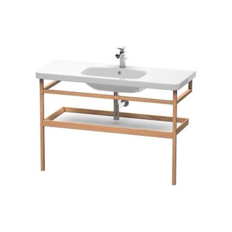 Duravit Barra De Toalla Durastyle 440x1140mm Con Balda Blanco Brillante / Roble Macizo