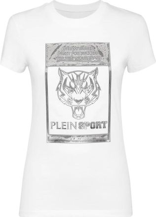 Plein Sport Dames, Tops, Wit, Maat: XS Katoen