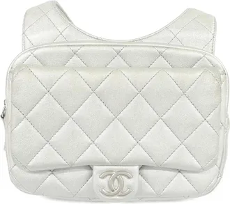 Chanel Silver Backpack (Pre-Owned)