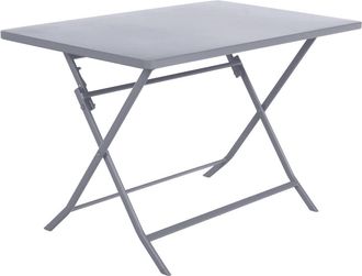 Hesperide Hesperide - Mesa De Jard&iacute;n Rectangular Plegable Greensboro Gris Cuarzo - 4 Plazas - Hesp&eacute;ride