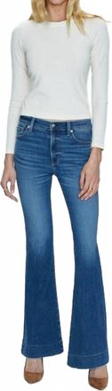 Pistola Denim Kinsley Mid Rise Ultra Flare Jeans In Avenue