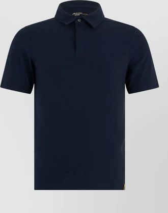 K-Way cotton polo shirt short sleeve design