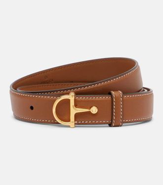 Gucci Horsebit leather belt