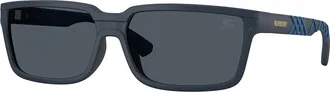 Burberry BE4495D Asian Fit 424087 Mens Sunglasses Blue Size 61