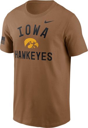 Nike Iowa Courtside Nike Mens Dri-FIT College T-Shirt in Brown | 02ET2EAIA-WYJ