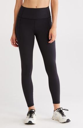 Balance Collection Sophia Pocket Crop Leggings in True Black at Nordstrom Rack, Size X-Small