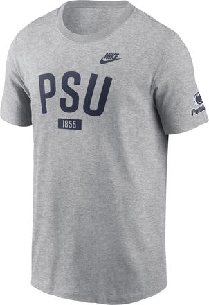 Nike Penn State Legacy Arch 2-Hit Nike Mens College T-Shirt in Grey | N19906GPSV-5ML