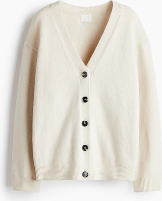 H&M Gestrickter Cardigan - Beige