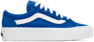 VANS★OLD SKOOL★スウェード＆キャンバス★兼用★BLUE MIRAGE Vans Men's Old Skool Trainers - Blue Mirage/True White - UK