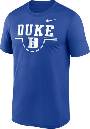 Nike Duke Courtside Nike Mens Dri-FIT College T-Shirt in Blue | 02TI4EVDU-5DA