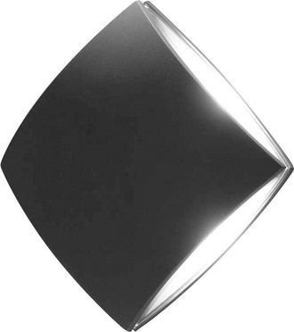 Netlighting Elva LED 1 Light Indoor Wall Light Graphite IP54