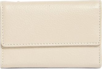 Mundi Rio Indexter Trifold Leather Wallet in Parchment at Nordstrom Rack