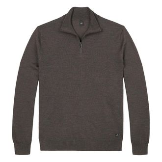 Wahts Mens Knitwear, TargetGroup:Men Dark Brown Melange / XXL