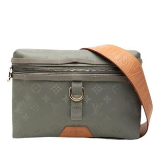 Louis Vuitton Pre-owned Nylon Crossbody - Dames - Pre-owned - Grijs - Maat: ONE Size Nylon