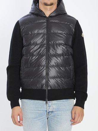 Moncler Shiny Padded Cardigan