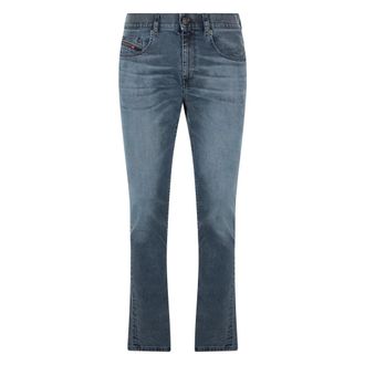 Diesel Slim-fit Jeans, male, Blue, Size: W26 D-Strukt-Z-Ne Jeans