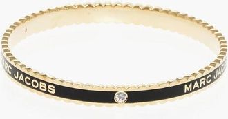 Marc Jacobs Enamelled Brass THE MEDALLION Rigid Bracelet size Unica