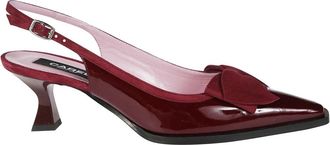 Carel Elegante Slingback Schoenen voor Vrouwen - Dames - Pumps - Rood - 37 1/2 EU - Schoenen