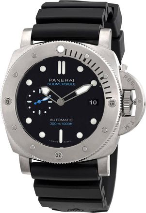 Officine Panerai Submersible 47mm Automatic Black Dial Mens Watch PAM02305