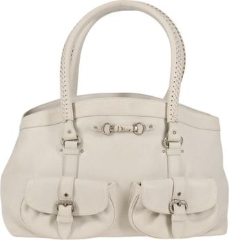 Dior My Dior White Leather Handbag (Pre-Owned)