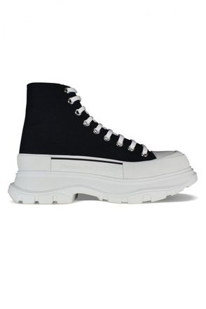 Alexander McQueen Alexander MC Queen Sneakers treten Slick auf