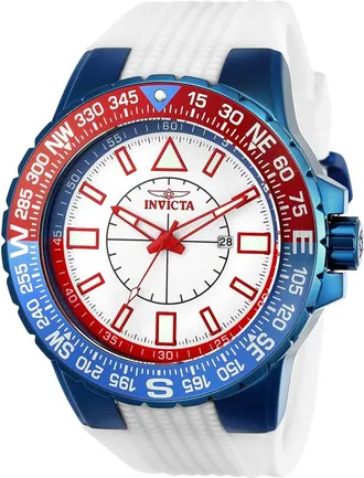 Invicta 23997 Aviator Watch in White at Nordstrom Rack