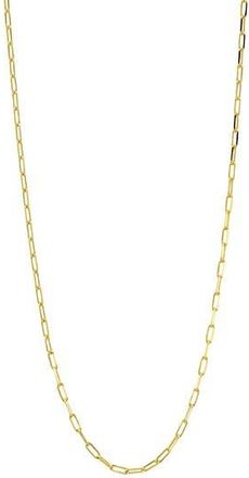 American Exchange Oval Link Necklace in Gold at Nordstrom Rack