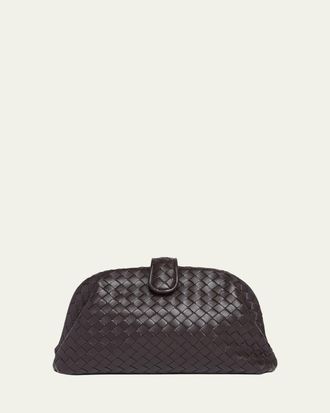 Bottega Veneta Lauren 1980 Leather Clutch Bag