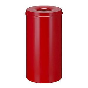 EKO V-part - Papelera De Seguridad Acero Autoextinguible Capacidad 50 L