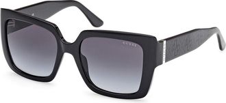 Guess GU00200 01B Womens Sunglasses Black Size 53