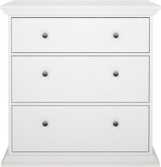 ebuy24 Comò 3 cassetti L86,3 cm - south