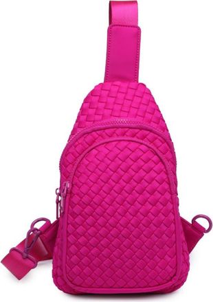 Sol and Selene Beyond The Horizon - Woven Neoprene Bag in Fuchsia at Nordstrom