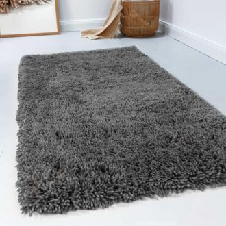 Esprit Wollteppich »Seattle Shag, ESP-26391« rechteckig 50 mm Höhe modern, flauschig aus Schurwolle, pflegeleicht, Wohn-, Schlafzimmer